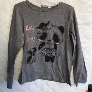 H&M Girls long sleeve T-shirt